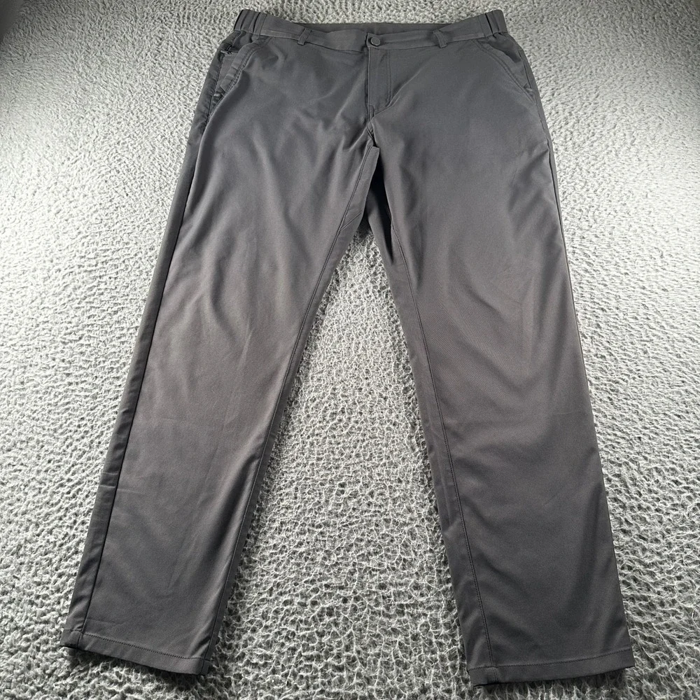 Jack Archer Jatsetter Pants Mens 35 Charcoal‎ Stretch Performance Golf Travel
